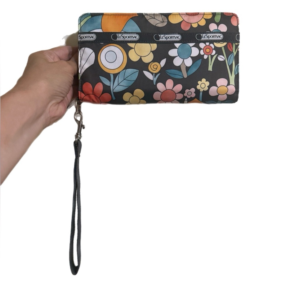 LeSportsac Multicolor Floral Wristlet